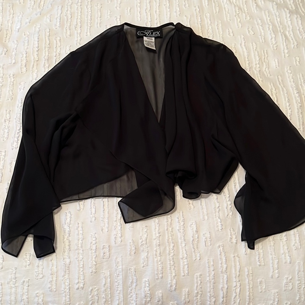 Evening dress cover up from Bloomingdale’s